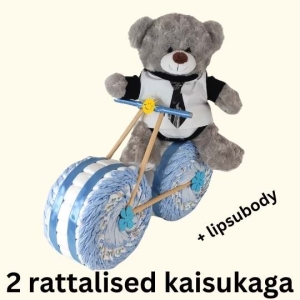 Mähkmetordid '2 rattaline' sinine kaisukaga