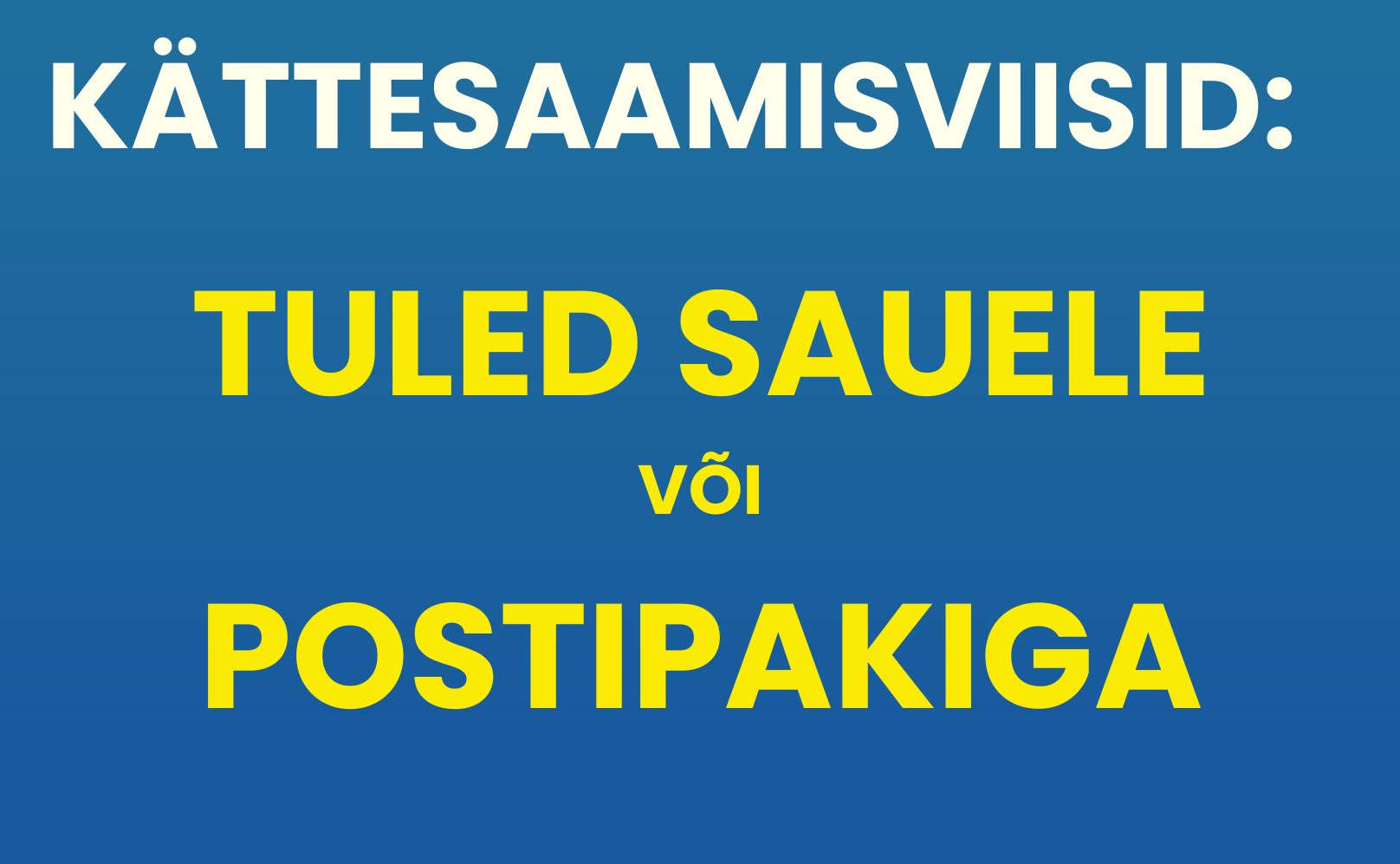 Oota, kuni Vanaema saadab sulle tellitud tootest foto!